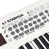 Синтезатор детский «Клавишник», звуковые эффекты, 61 клавиша, фото 2
