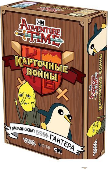 Настольная игра Мир Хобби Время приключений.Карточные войны: Лимонохват против Гантера - фото 1 - id-p224964538