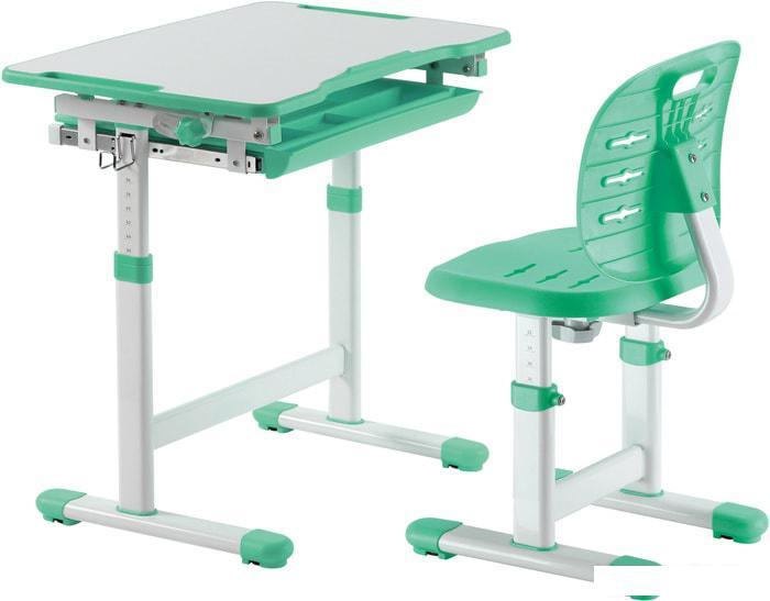Парта Fun Desk Piccolino III (зеленый) - фото 1 - id-p224843109