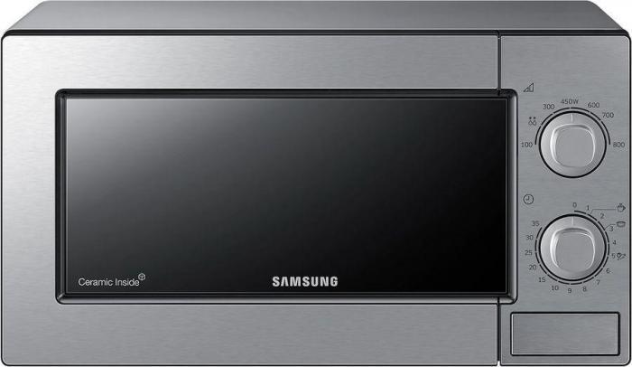 Микроволновая печь Samsung ME81MRTB/BW, 800Вт, 23л, серебристый - фото 2 - id-p224968688
