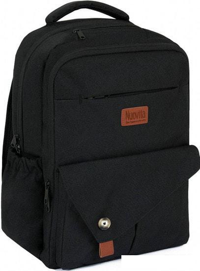 Рюкзак для мамы Nuovita CapCap Tour (черный) - фото 1 - id-p224842093