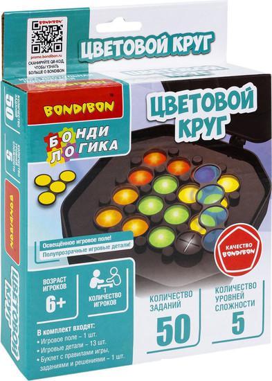 Настольная игра Bondibon БондиЛогика. Цветовой круг ВВ6280
