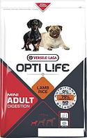 Сухой корм для собак Versele Laga Opti Life Adult Digestion Mini с ягненком и рисом 2.5 кг