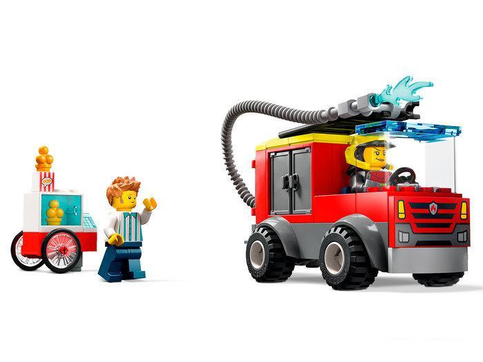 Конструктор LEGO City 60375 Пожарная часть и пожарная машина - фото 4 - id-p224842117