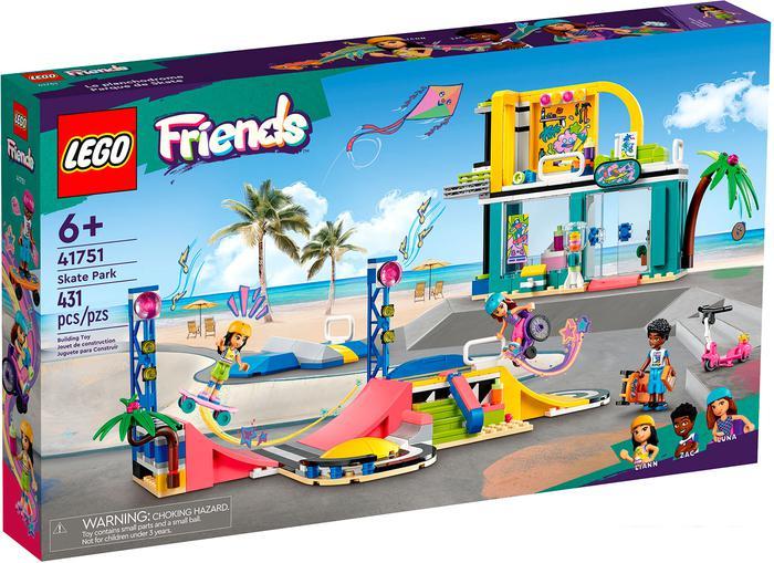 Конструктор LEGO Friends 41751 Скейт-парк - фото 1 - id-p224842118