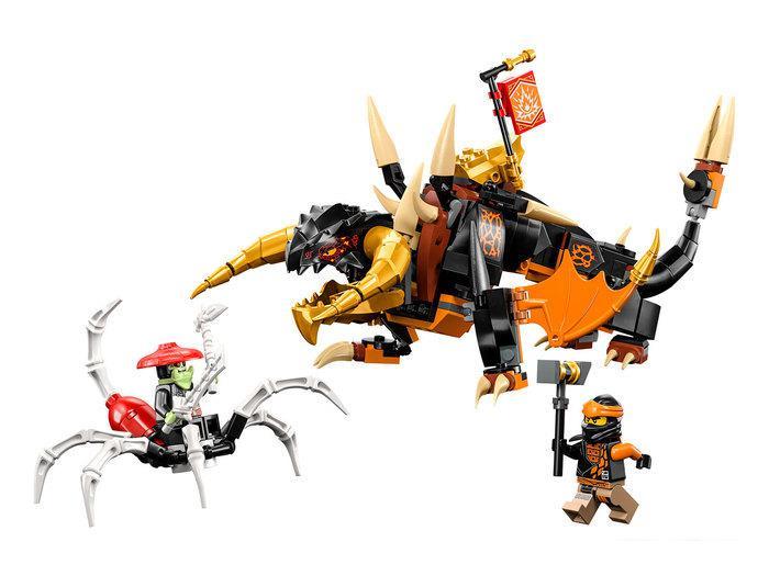 Конструктор LEGO Ninjago 71782 Земляной дракон Коула - фото 2 - id-p224842123