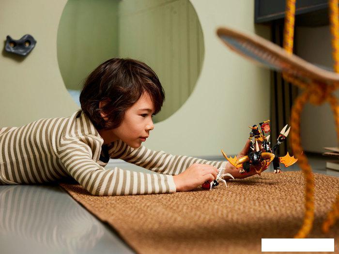 Конструктор LEGO Ninjago 71782 Земляной дракон Коула - фото 6 - id-p224842123