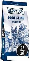 Сухой корм для собак Happy Dog Profi Line Pro Body 25/20 15 кг