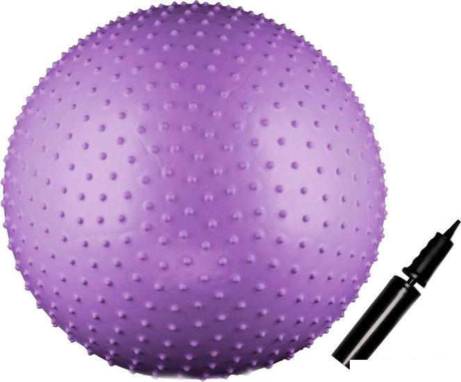 Гимнастический мяч Indigo IN094 65 см (фиолетовый)