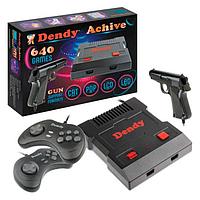Dendy Achive 640 игр + световой пистолет Black