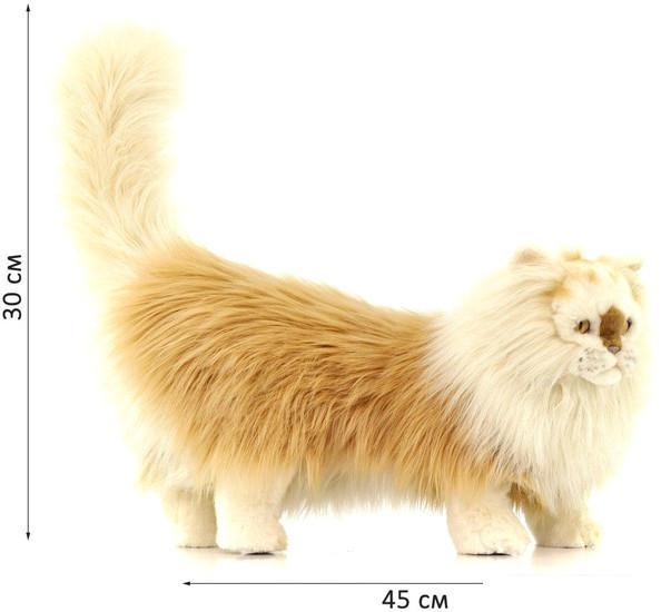 Классическая игрушка Hansa Сreation Персидский кот Табби рыже-белый 5011 (45 см) - фото 2 - id-p224843231