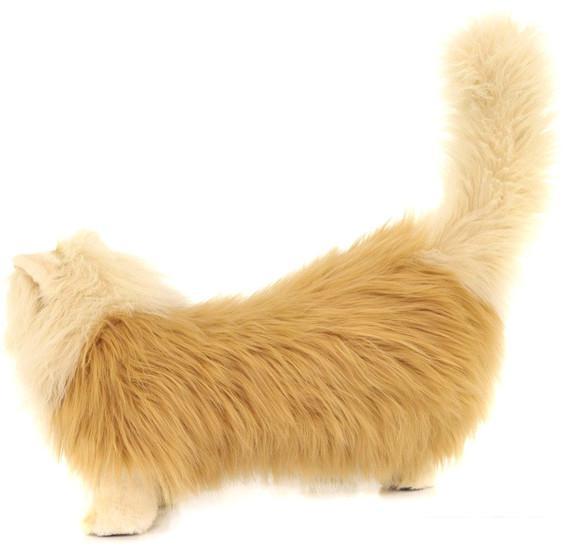 Классическая игрушка Hansa Сreation Персидский кот Табби рыже-белый 5011 (45 см) - фото 5 - id-p224843231