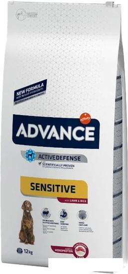 Сухой корм для собак Advance Sensitive Lamb & Rice 12 кг - фото 1 - id-p224841573