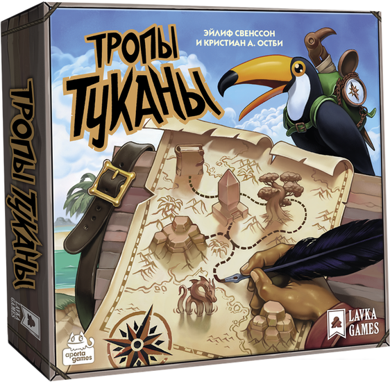Настольная игра Lavka Games Тропы Туканы - фото 1 - id-p224964672
