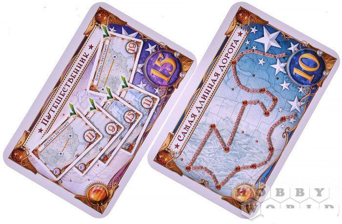 Настольная игра Мир Хобби Ticket To Ride: Америка 1910 (дополнение) - фото 6 - id-p224842207