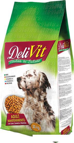 Сухой корм для собак Pet360 Delivit Adult Maintenance для взрослых средних и крупных пород 20 кг - фото 1 - id-p224841584