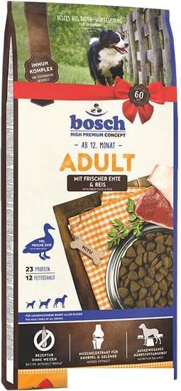 Сухой корм для собак Bosch HPC Adult Duck & Rice (Утка с Рисом) 3 кг - фото 1 - id-p224841592