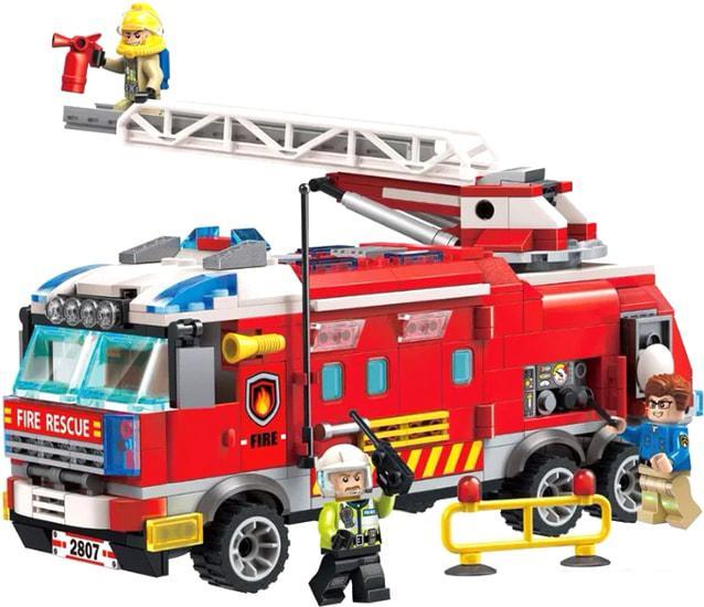 Конструктор Qman Fire Rescue 2807 Пожарная машина - фото 2 - id-p224841648