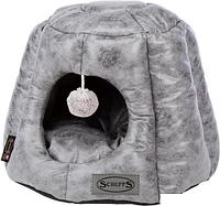 Лежак Scruffs Knightsbridge Cat Igloo 661501 (серый)