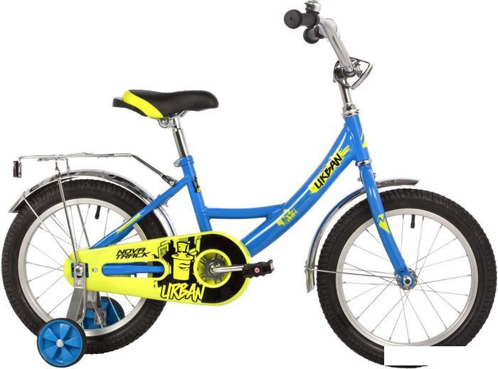 Детский велосипед Novatrack Urban 16 2022 163URBAN.BL22 (синий) - фото 1 - id-p224965495