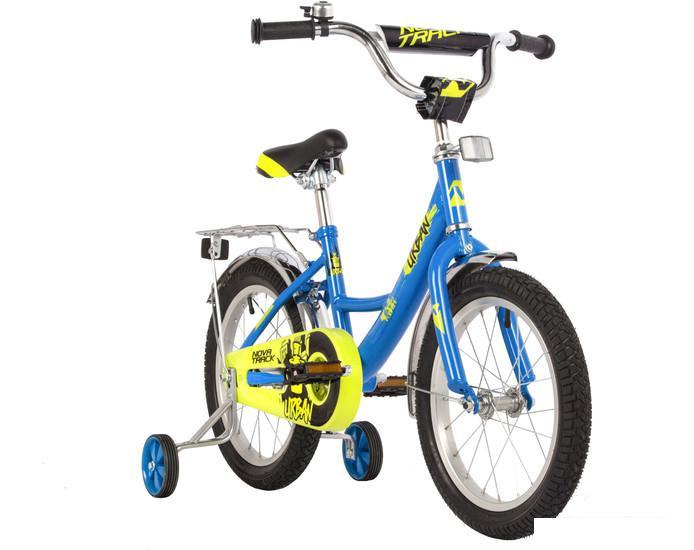 Детский велосипед Novatrack Urban 16 2022 163URBAN.BL22 (синий) - фото 2 - id-p224965495