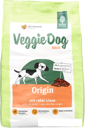 Сухой корм для собак Green Petfood VeggieDog Origin 10 кг - фото 1 - id-p224843450