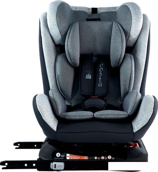 Детское автокресло Costa CS-002 Isofix YB104A (серый/темно-серый) - фото 6 - id-p224844404