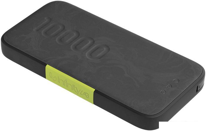 Внешний аккумулятор Infinity InstantGo Built-in USB-C 10000mAh (черный) - фото 2 - id-p224965599