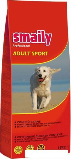 Сухой корм для собак Smaily Professional Adult Sport для взрослых активных пород 18 кг - фото 1 - id-p224867760