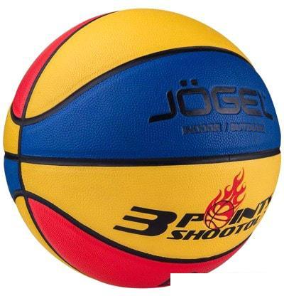 Мяч Jogel Streets 3 Points (7 размер, желтый/синий/красный) - фото 3 - id-p224844459