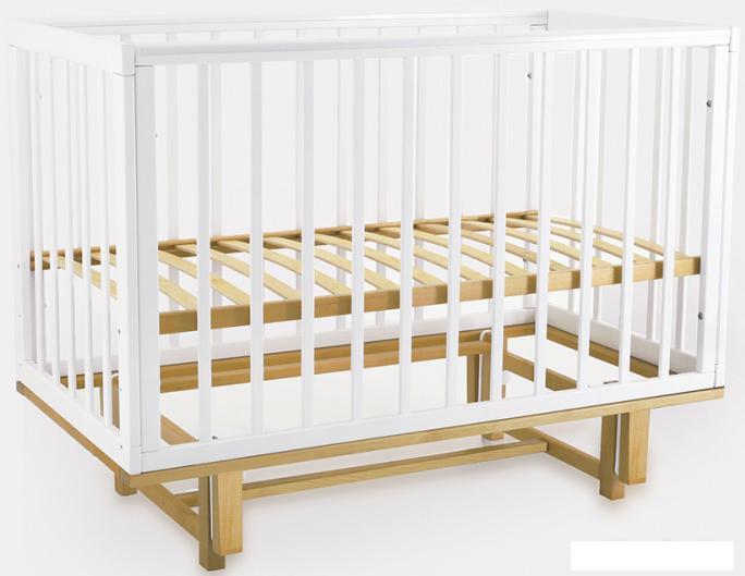Классическая детская кроватка Rant Indy 766 (cloud white)