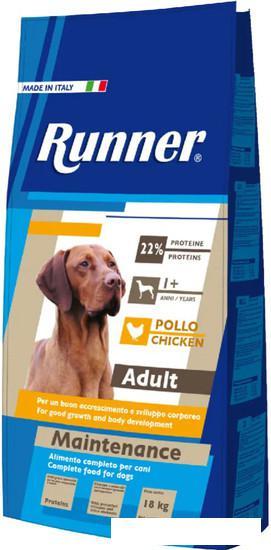 Сухой корм для собак Runner Adult Maintenance для взрослых пород 18 кг - фото 1 - id-p224867780