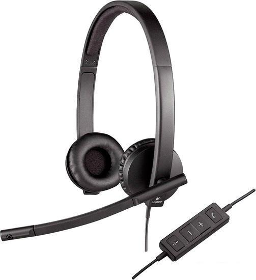 Наушники с микрофоном Logitech USB Headset Stereo H570e - фото 2 - id-p224978938