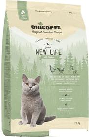 Сухой корм для кошек Chicopee CNL New Life 15 кг