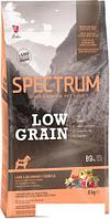 Сухой корм для собак Spectrum Low Grain для взрослых мини и мелких с ягненком и черникой 8 кг