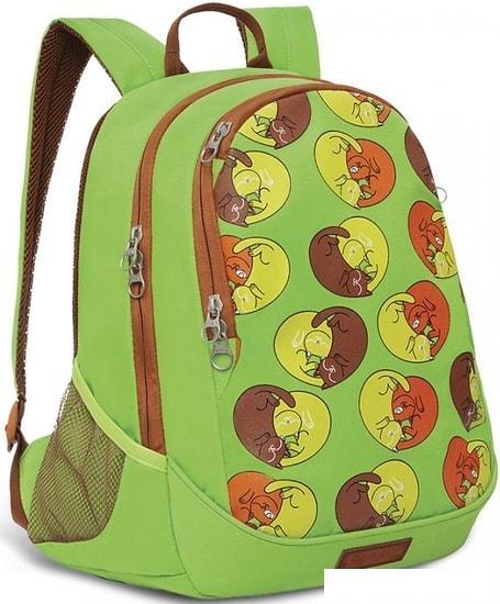 Школьный рюкзак Grizzly RD-041-3/3 (салатовый) - фото 1 - id-p224842434