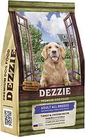 Сухой корм для собак Dezzie Adult Dog All Breeds (для всех взрослых пород с индейкой и курицей) 15 кг