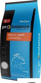 Корм для собак Probalance Adult Light 15 кг