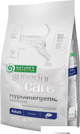 Сухой корм для собак Nature's Protection Superior Care Grain Free Salmon Adult All Breeds 10 кг - фото 1 - id-p224842465
