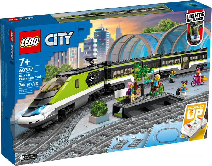 Конструктор LEGO City 60337 Пассажирский поезд-экспресс - фото 1 - id-p224842470