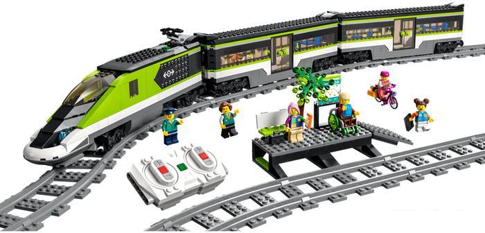 Конструктор LEGO City 60337 Пассажирский поезд-экспресс - фото 2 - id-p224842470