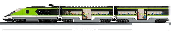 Конструктор LEGO City 60337 Пассажирский поезд-экспресс - фото 9 - id-p224842470