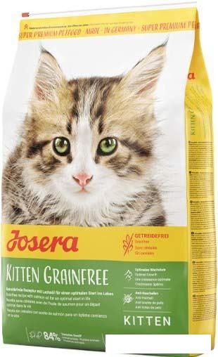 Сухой корм для кошек Josera Kitten Grainfree 10 кг - фото 1 - id-p224844536