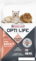 Сухой корм для собак Versele Laga Opti Life Adult Skin Care Mini с лососем и рисом 7.5 кг