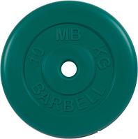 Диск MB Barbell Стандарт 31 мм (1x10 кг, зеленый)
