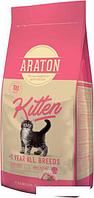 Сухой корм для кошек Araton Kitten 15 кг