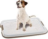 Туалет-лоток Ferplast Hygienic Pad Tray (коричневый), фото 3