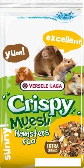 Корм для грызунов Versele Laga Crispy Muesli Hamsters & Co 20 кг - фото 1 - id-p224843583