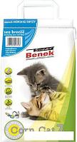 Наполнитель для туалета Super Benek Corn Cat Морской бриз 25 л