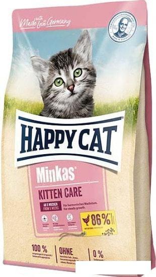 Сухой корм для кошек Happy Cat Minkas Kitten Care 10 кг - фото 1 - id-p224844560